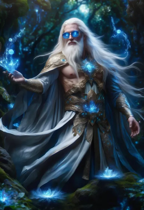 upper body shot, DonMM1y4XL, glasses,male male war mage earth magic rugged, floating boulder, covered in patches of moss and small plants, emanating deep resonant hum, breathing, with veins of glowing minerals tracing patterns like ancient runes, wings, haunted forest, sea turtle, glasses <lora:myLora\DonMM1y4XL-v1.1-000008><lora:myLora\DonMDr4g0nXL-rb:0.6><lora:SDXL\DetailedEyes_V3><lora:released\DonM3t3rn1tyXL-v1.1-000008:0.6>