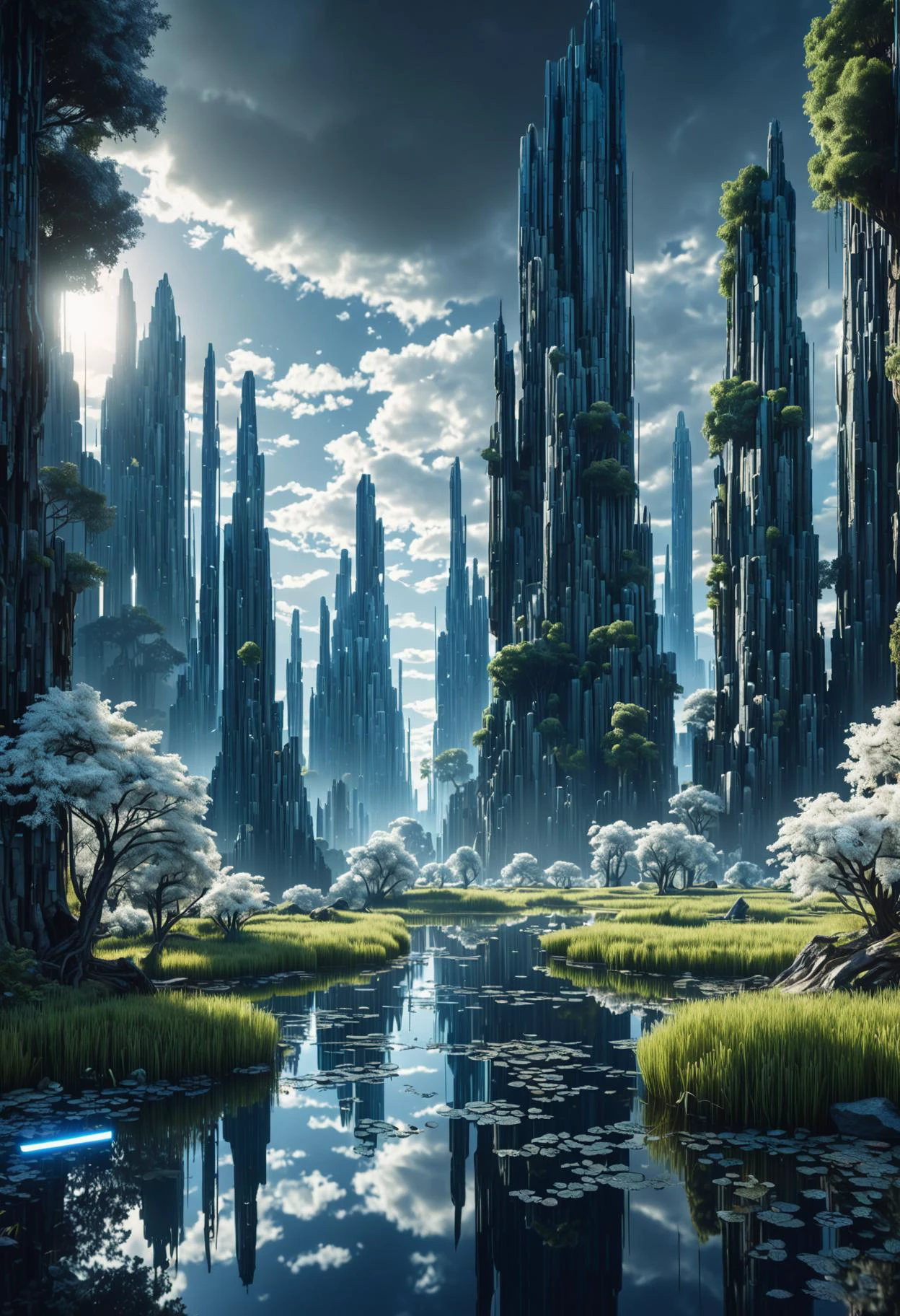 wetland, space exploration,long shot DonMM1y4XL man, abstract art, tech noir, psionic, anti-aliasing, creation engine, symbolist, double exposure, photorealistic, clear scene, 16k, newfangled, flashback #dynamic range, f/16, shutter speed 1/125 sec, iso200, white balance cloudy, exposure compensation "-1.0 ev", aperture priority shooting mode, framing, focus mode continuous, evaluative metering", <lora:released\DonM3t3rn1tyXL-v1.1-000008:0.6>,<lora:myLora\DonMM1y4XL-v1.1-000008>
