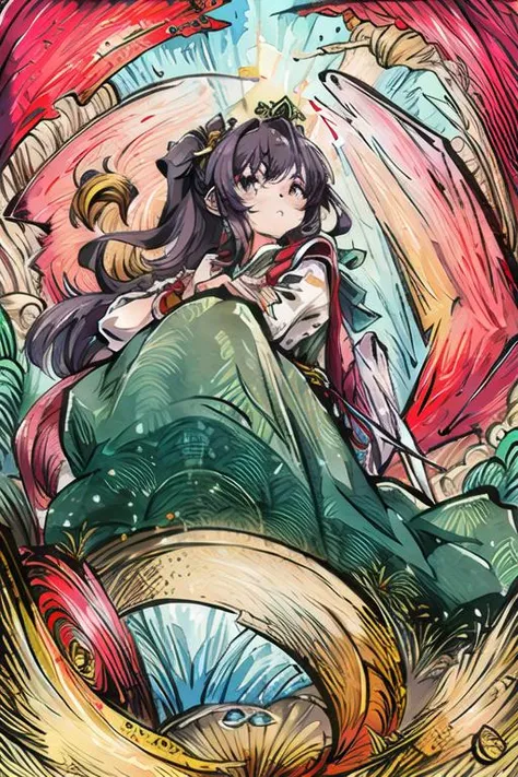 masterpiece, high quality,1girl,looking at viewer <lora:gccolor:1>