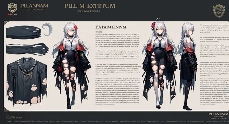 full body,(infographic:1.2), pajamas, patent drawings, physical measurement, (all clothes configuration:1.15), stationery, (solo), standing, cohesive background, (character sheet:1.2),
(masterpiece), ((best quality)), (ultra-detailed), ((an extremely delicate and beautiful)),detailed background,(by exquisite colors block),(by exquisite colors block),depthoffield,colorful,
(1girl:1.1),(long hair, messy hair,floating hair),(platinum_hair:1.2),/(yellow eyes)/,glowing eyes ,(small breasts),
(torn clothes:1.3),(school uniform), hair_flower,(collar),off shoulder,