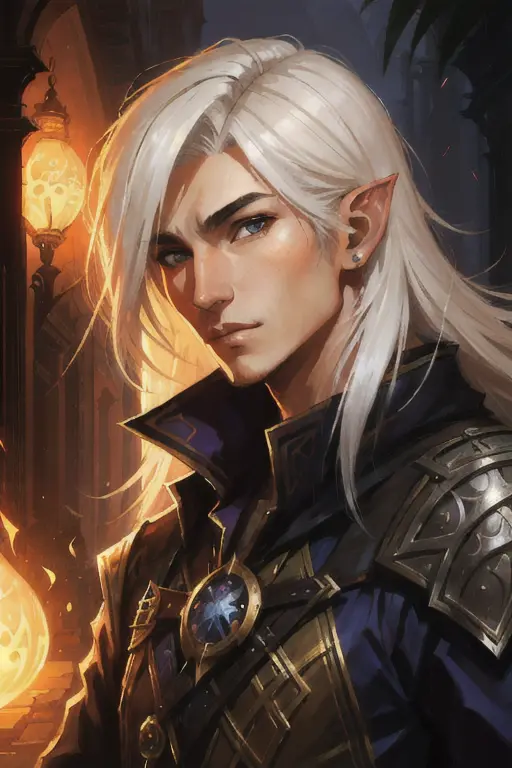 male mage, psychic, half-elven, blonde hair[ wolf cut :8], brown eyes, fantasy adventurer, thin slender build, audacious, portrait, by Loish Royo Ross Tran <lora:dominikmayerimproved:0.3:ALL> <lora:kaiga_v10:0.3:OUTS> <lora:kimHyungTaeStyleLORA_kimhyungtae000008:0:INS>