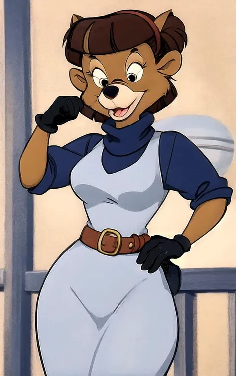 ARTSTYLE_Talespin_ownwaifu,
retro artstyle, parody, furry female, 
<lora:ARTSTYLE_Talespin_ownwaifu:0.9>,
((masterpiece)),((best quality)), focused, looking at viewer, solo, cowboy shot,