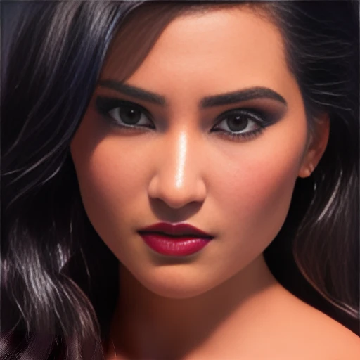 modern Disney style, Abigail from stardew valley, (extremely detailed CG Unity 8k wallpaper:1.1), woman, curvy body frame, drunk and angry in a bar at night club with neon lights by gil elvgren :2 style of paolo sorrentino comic book art composition beautiful face shapely eyes well drawn coherent professional model hands holding hand lady rendered super ultra realistic digital painting made for photoshop + hd quality graphic design color field unreal engine 5 render octane redshift volumetric lighting subsurface scattering alphonse mucha black hair floating dark colors scheme golden
