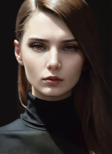 A stunning intricate full color portrait of (sks woman:1), wearing a black turtleneck, epic character composition, by ilya kuvshinov, alessio albi, nina masic, sharp focus, natural lighting, subsurface scattering, f2, 35mm, film grain, <lora:locon_lauren_v1_from_v1_64_32:1.3>