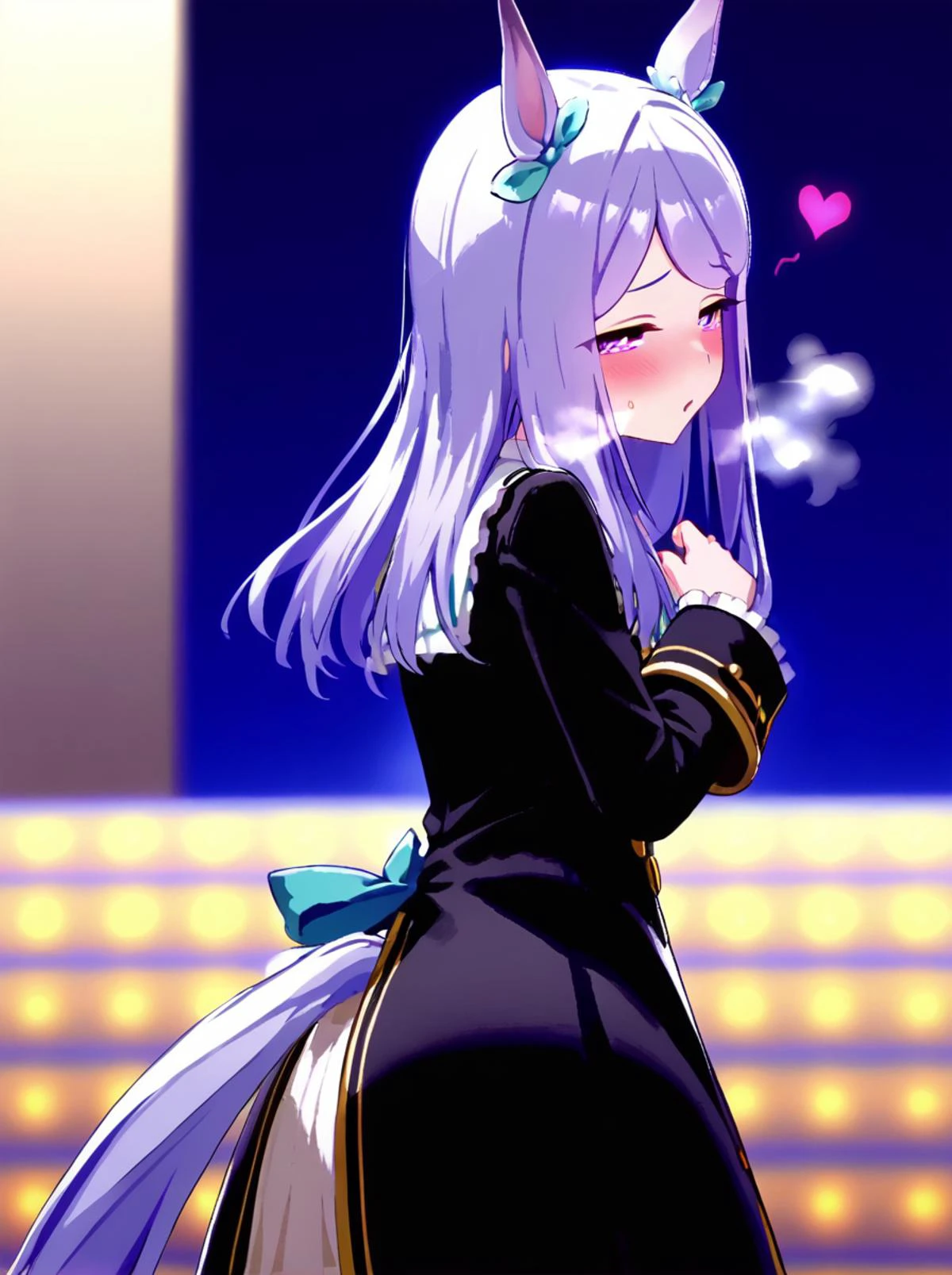 score 9, score 8 up, score 7 up, rating questionable,
detailed background,
<lora:mcqueen.pony:1>,
mcqueen,
wide hips, shiny skin,
night, shadowed face, yandere, half-closed eyes, heart, heavy breathing, panting,
look back,