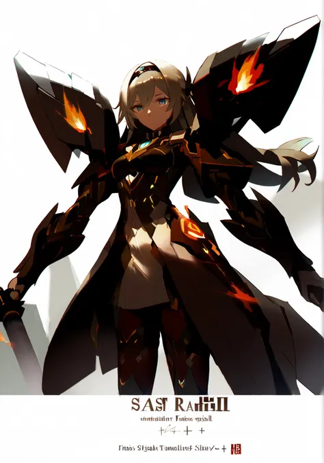 score_9, score_8_up, score_7_up, score_6_up, 8k, best quality, masterpiece,
<lora:LKtrain-pony-Tanger:0.8>, Firefly /(honkai: star rail/), 1girl, blue eyes, hairband, long hair, black hairband,
<lora:jijia-pony-Tanger-000006:0.8>, jijia, 2d, anime, robot, axe, 1girl, female focus, mecha, holding, grey background, weapon, fire, simple background, holding axe, standing, labcoat, solo, a poster with an anime character standing in front of a giant robot, a poster for an anime about an alien,