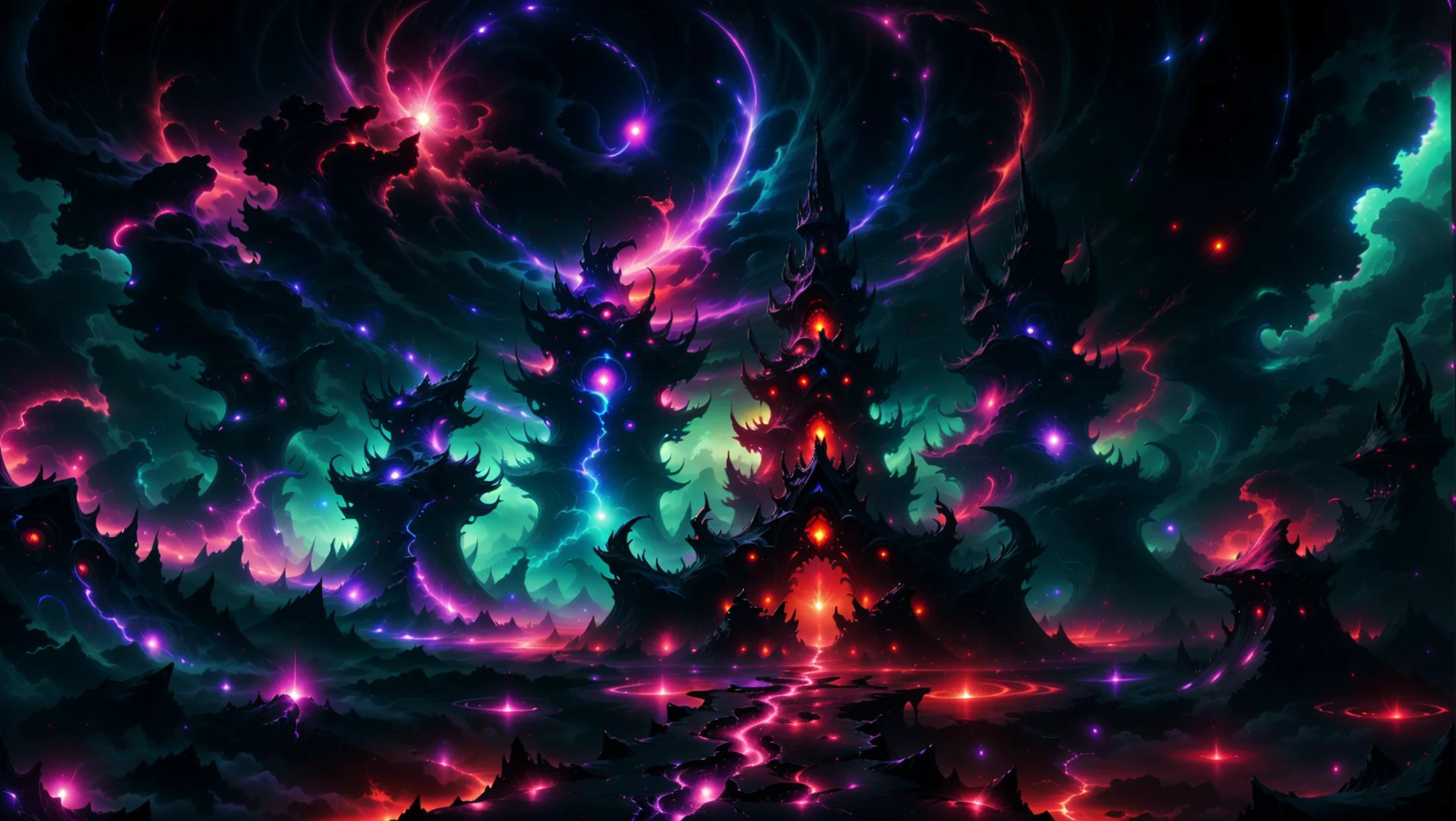 crimson_essence, otherscape voidparadigm landscape at night, voidpsychic, monochrome background <lora:crimson_essence:0.4> <lora:Atomic_Undead:0.4> <lora:Alienscape:0.4>, <lora:waterVFX:0.25> <hypernet:b34tInstatronicA_v10:1> <lora:b34t_instograph_v2:-0.5>