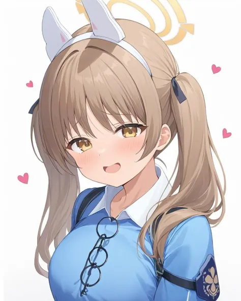 moe \(blue archive\), grenade, 2girls, heart, halo, blush, twintails, white_background, heavy_breathing, hair_ornament, long_sleeves, open_mouth, solo_focus, simple_background, white_hairband, mouth_drool
<lora:moe_(blue_archive)_image1188_2023-11-28-000014:1>halo. gorgeous,key visual, vibrant, studio anime,award-winning, professional, highly detailed,high budget, cinemascope