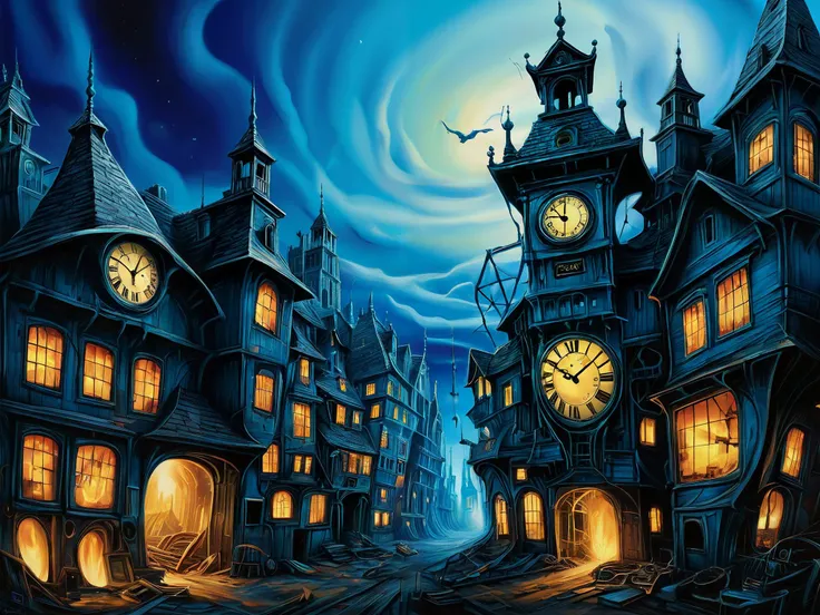 Fantasy style,
time travel, clocks winding backwards, buildings that deconstruct, the normal flow of time reversing, blue,
airbrush painting, vivid colors,
<lora:RMSDXL_Enhance:0.8>,
<lora:add-detail-xl:0.8>,
<lora:RMSDXL_Darkness_Cinema:0.5>,
<lora:RMSDXL_Photo:0.45>,
