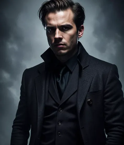 solo mid shot portrait photo of a real life noir detective
dark fantasy background
by Emmanuel Shiu and Gabriel Dawe
ultra realistic highly detailed intricate photorealistic analog style photograph
sharp focus on eyes, cinematic lighting