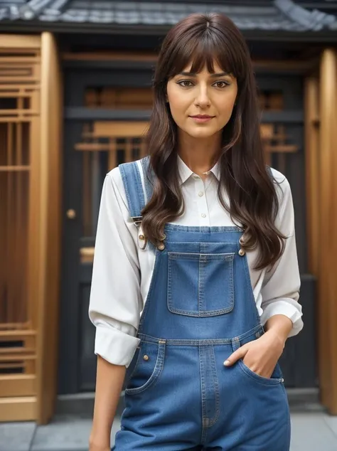 (prepossessing),lip gloss,envious  sedef_avci in (nylon suit,overalls),(standing:1.2),intricate detail,(long hair,full bangs:1.2),(hair tie:1.2),(arms behind head:1.2),outside  (taishM architecture,Manhattan, New York:1.2),noon,(skin details:1.2),(skin pores:1.2),art by  (Clarence Gagnon),Sony a6400 Mirrorless Camera,trending on 500px,2k resolution,<lora:sedef_avci-000008:0.8>,