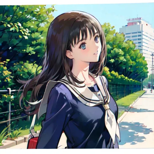 <lora:ioriYoshizukiIs_v10:0.7>,<lora:t2ArtWorksTonyTaka_1:1.0>, <lora:urushi_satoV7:1.1>,a young beautiful woman, best quality, ultra high res,tokyo fashion,school_uniform