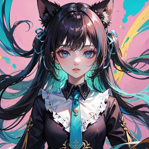((best quality, masterpiece, absurdres, super-resolution)) (Colorful:1.5)