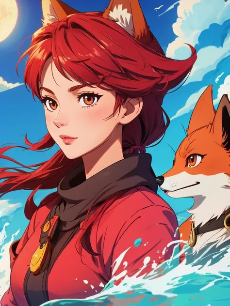 a fox woman