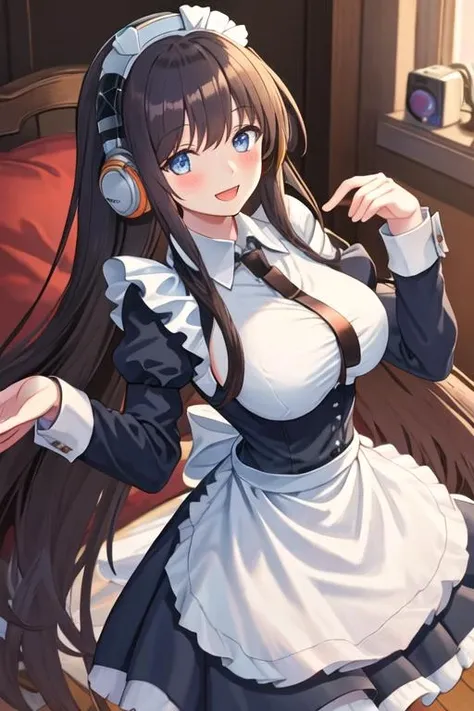 1boy, 1girl, vacuum cleaner、{{{suck the penis with vacuum cleaner:1.5}}},hold on nozzle, from below、vacuum cleaner、from front,
naughty smile,disgusting,disdaining,open mouth,disgusted face
,pov, 1boy, 1girl, penis,cum,
half twintails,
black hair,
semi long hair,
straight hair
,BREAK,
French maid
,BREAK,