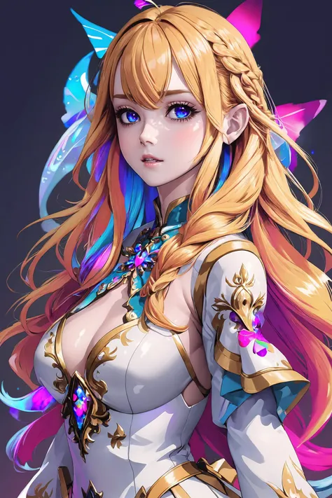 official art, highest details, beautiful and aesthetic, fractal art, colorful,
masterpiece, best quality, 1girl, <lora:kwFemale_Beta40-SDXL_v1:1>, waifu