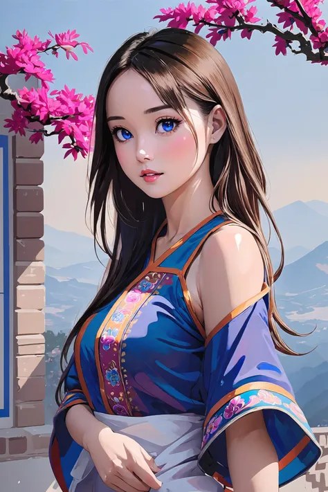 oil painting, vivid colors, beautiful light,
masterpiece, best quality, 1girl, <lora:kwFemale_Beta40-SDXL_v1:1>, chinese