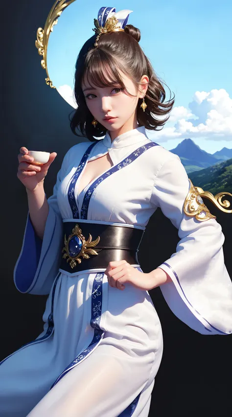 [heroGirl:999],1girl,hejie,(Acup:1.3),flat chest,small brest,portrait of beautiful a hero chinese short hair girl,(cloud:0.5) top of mountain <lora:0000_aiMeishi_hejie_v01-000004:0.2> <lora:more_details:-0.3>
From Behind
DOF
shot on 70mm