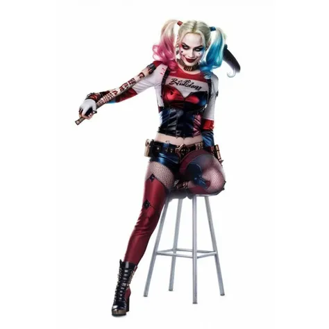 HarleyQuinn1024, full body, detailed eyes, photography, highly detailed, sharp focus, trending on artstation, studio photo, intricate details, highly detailed, by greg rutkowski <lora:HarleyQuinn1024:0.8>