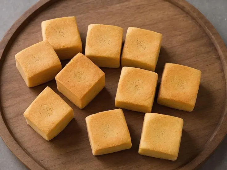 A high-resolution, hyper-realistic image of a delicious PPCake, a popular dessert in many cuisines. The PPCake is perfectly baked, with a golden-brown crust and a sweet, moist interior. It's placed on a rustic wooden table, with a cup of tea on the side. The scene is set in a homey kitchen environment, with all elements in sharp focus, creating a clear and detailed image. The lighting should be natural and soft, highlighting the appetizing qualities of the PPCake and the cozy atmosphere of the setting, <lora:PineappleCake:0.8>