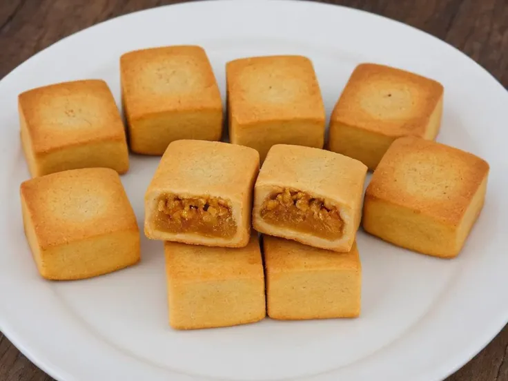 A high-resolution, hyper-realistic image of a delicious PPCake, a popular dessert in many cuisines. The PPCake is perfectly baked, with a golden-brown crust and a sweet, moist interior. It's placed on a rustic wooden table, with a cup of tea on the side. The scene is set in a homey kitchen environment, with all elements in sharp focus, creating a clear and detailed image. The lighting should be natural and soft, highlighting the appetizing qualities of the PPCake and the cozy atmosphere of the setting, <lora:PineappleCake:0.8>