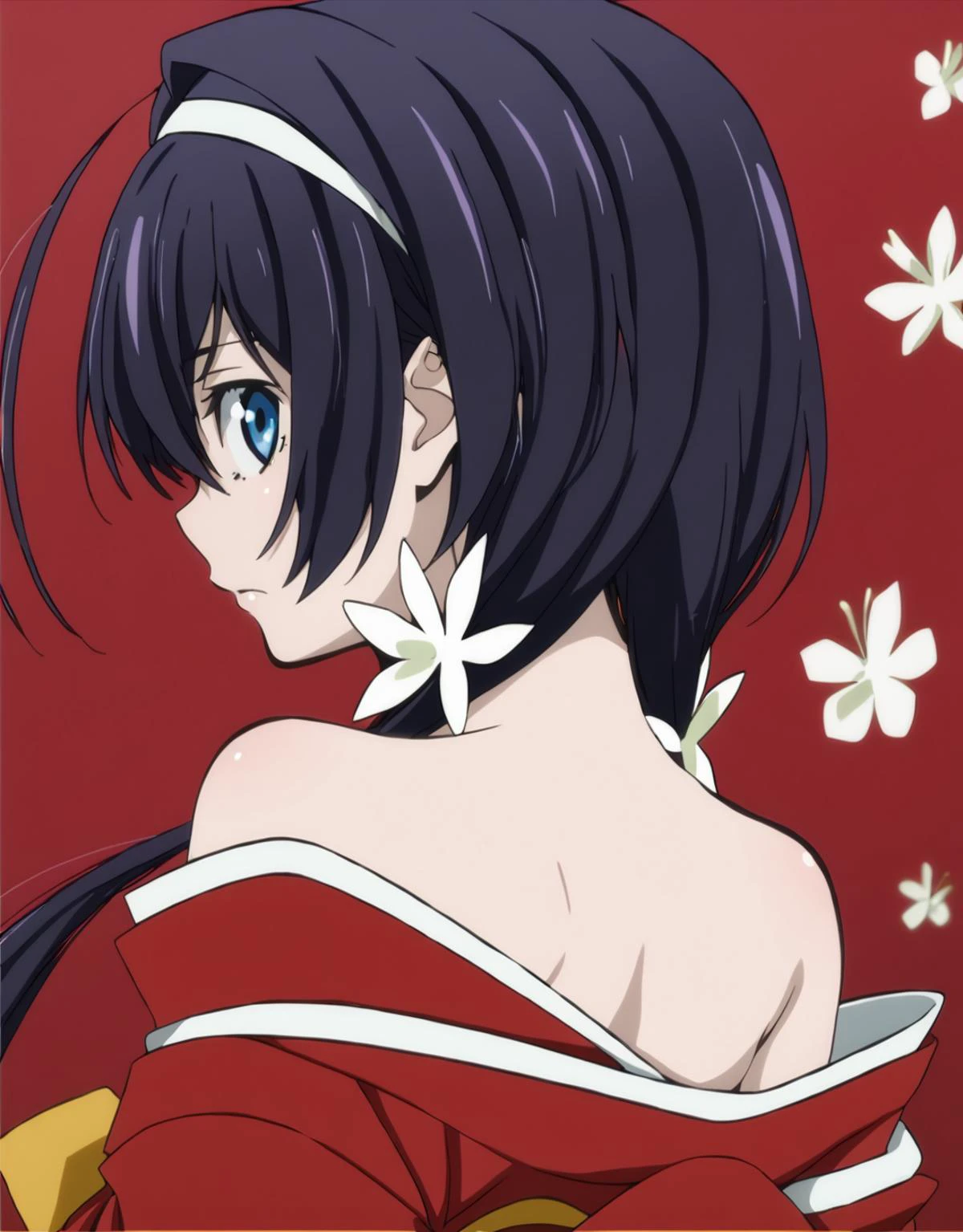 score 9, score 8 up, score 7 up, rating questionable,
detailed background,
<lora:kyouka.pony:1>,
kyouka,
medium breasts,
kimono, look back, off-shoulder,