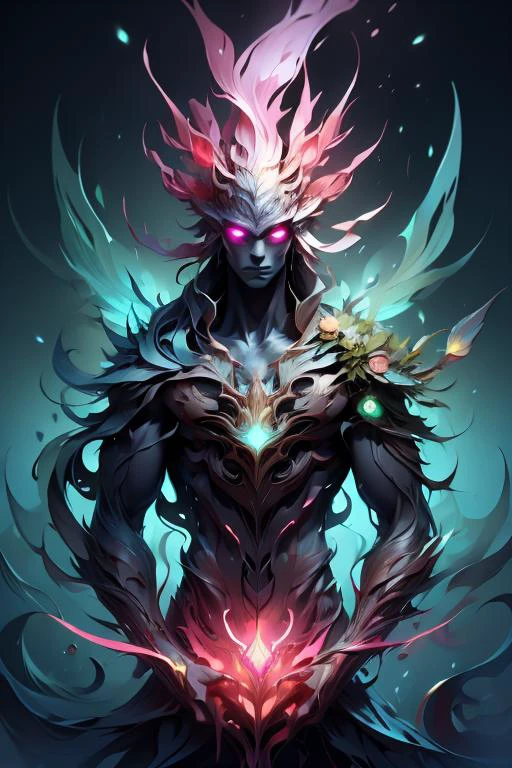 <lora:ArtfullyHeadshot:0.3>,<lora:artfullyfeinted-2.0:0.4>,<lora:ArtfullyFantastic:0.4>,<lora:ArtfullyHuman:0.1>,<lora:furthermore:0.2>,<lora:KK_paperCut_v1:0.5>,<lora:mossbeast (1):0.5>,paper_cut,mossbeast,fashion,alien,male,fantasy,
(((masterpiece, best quality, absurdres, 3d)), intricately detailed, octane render, unreal engine 5, harmonious color, vibrant, ((shades of neon pink)), pearl, (turquois)e, and ((dark and lime green)), (shades of vantablack and gunmetal), (created with charcoal, ink, marker, and watercolor)),masterpiece,detailed clothing,detailed face,handsome face,beautiful,(industrial assembleges, detailed portr,ts, layered geometry, urban grittiness, symetrically asymetrical, (organic spirit))
alien male,naturecore,ecobiome,transcendent,duality,bioluminescent,irredescent,geometric,powerful,proud,diviner,cleric,wings,flight,abstract,spheres of light,pyramids of power,cubes of love,new year,aura of power,radiates intelligent design,celestial,
((woodsman,druid,animist)),fashion,avant garde,animal followers,friend of nature,extraterrestrial,humanoid,
((by anne bachelier + killian eng + klimt + escher))