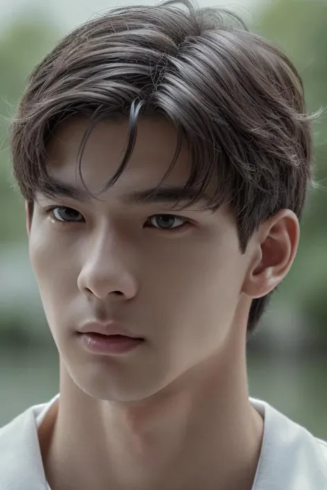 looking at viewer, face focus, detailed skin, (absurdres, highres, ultra detailed),((masterpiece)), ((best quality:1.1)), High Resolution, 8k,1boy, best quality, masterpiece, (photorealistic:1.4), 4k, high quality, masterpiece, best quality, highres , dynamic poses, realistic, DOUYIN, mature male, river <lora:lora_perfecteyes_v1_from_v1_160:1> <lora:douyin:0.8>
