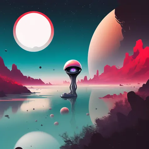 <lora:MW_zgcjch_å°åºæ¯_v1.0:1> BP_CH, alien planet