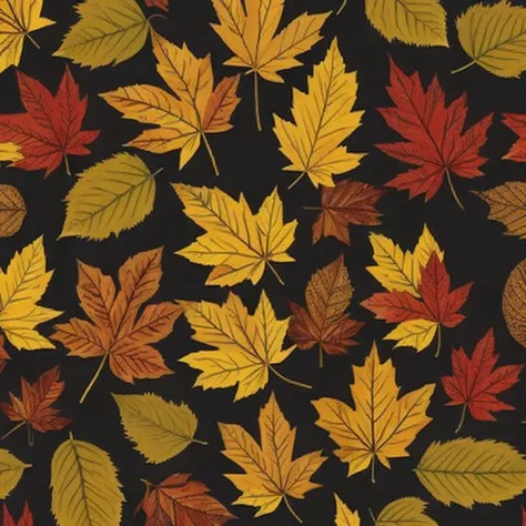 <lyco:Autumn_leaves_texture_Sa_May:1.0> Autumn leaves texture old realistic photo