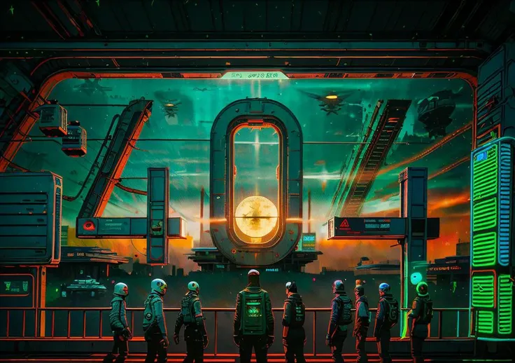 photography, in ocean pier,
outdoor,
BREAK
sci-fi, futuristic ,
(style of Simon Stalenhag:1.3)
BREAK
<lora:Ink_poster:1>
BREAK