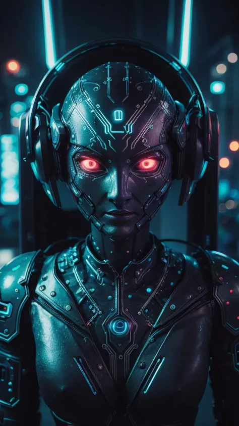 <lora:weight_slider_v2:-0.5> <lora:thicc_v2.3:1.4> (close-up:1.2) (macro:1.1) photography of futuristic robot womn, Abstract neon light, glowing, (CircuitBoardAI:1.3) <lora:CircuitBoardAI:0.5>, <lora:lora_NeonNight:0.7> pastel pewter colors BREAK simple empty dark background