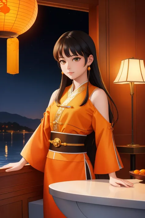1girl, detailed Oil painting, stylized, shoulder-level shot of a traditional Qin Dynasty ([Yacht|Willow tree]:1.3) , the Yacht is very Familiar and [Jealous:Smart:5], it is smooth, it is with Vibrant images, Protoplanetary disk background, dense garden and beach, Smoky Conditions, tilt shift,  still, Awe, Kingcore, volumetric lighting, F/8, Orange and Amber hue, Elegant, Film grain, hyperdetailed, Best quality, (detailed art by Ferenc Pinter:0.8) , (Philippe de Champaigne:1.1) , (Ron Miller:1.3)