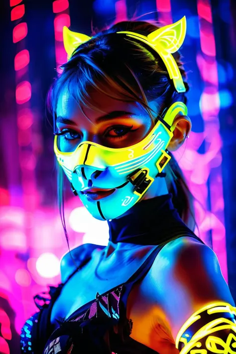 best quality, photo portrait of perfect female face in mask,
techno dance club anime cosplay glowneon mask,
defsamus mask ~~aesthetic~~,
still from James Bidgood's art-house dramatic scene,
HD, -- v , -- , -----------,
<lora:MJ52:0.15> <lora:amazing_portraits_xl_v1b:0.35> <lora:xl_more_art-full_v1:-0.1> <lora:glowneon_xl_v1:0.2> <lora:add-detail-xl:-0.2> <lora:samus-xl-nvwls-v1:0.3>