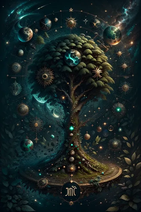 <lora:earth-a-e-style-darquelilly-v1:1> earthastrologystyle, nature, forrest