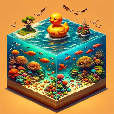 Best quality,masterpiece,ultra high res,<lora:slf2:0.65>,
shuilifang, bird, no humans, coral, fish, turtle, starfish, ocean, seagull, dolphin, rock, water, scenery, beach, outdoors, shell, sand, animal, whale, waves, watermark, day, tree, seashell, simple background, clownfish, shore, island