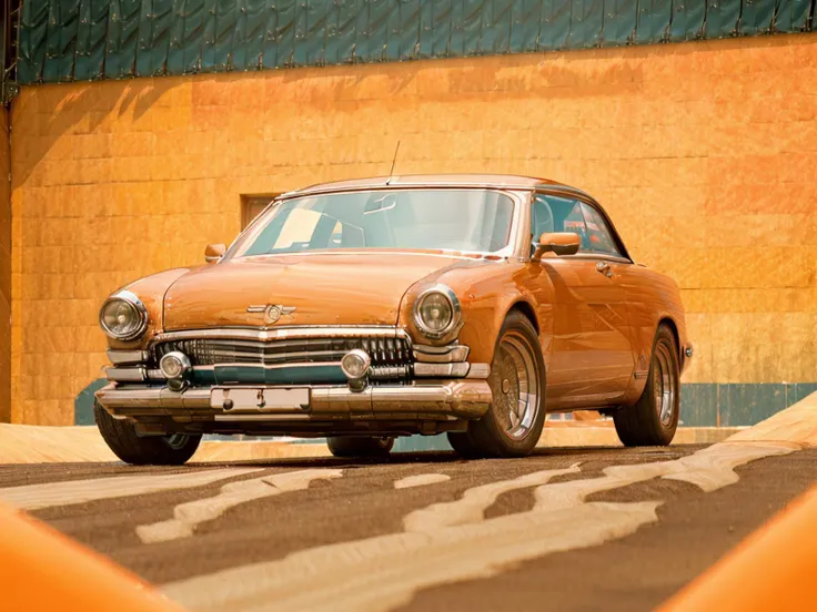 <lora:russiancar:1>photo of a volga in neon orange metallic,  4k, raw, masterpiece