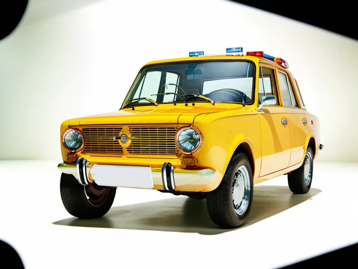 <lora:russiancar:1>photo of a lada as a police car, 4k, raw, masterpiece