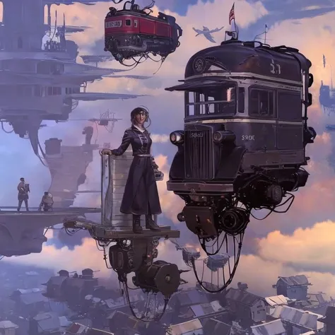 <lora:rangeMurataMurataRenji_v10:1> <lora:retroFuturism_10:1>
Flying diesel train engine, range murata