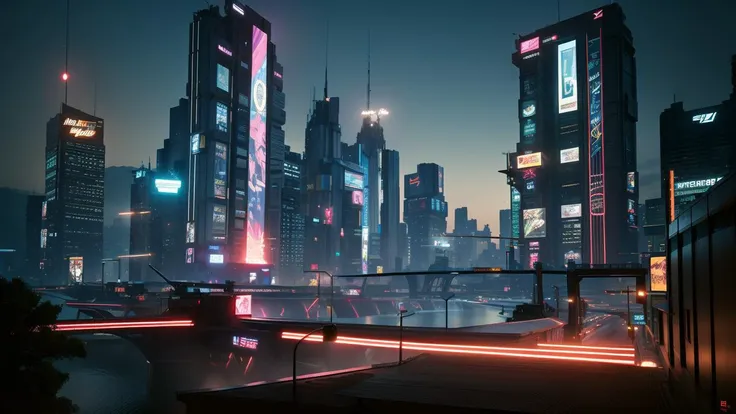 <lora:nightcity-v1.1:0.7>,nightcity,((night:1.5)),(wstblk:1.3),high buildings,neonlights,(high quality, best quality, hi res), (ultimate phtoreal Concept Art),