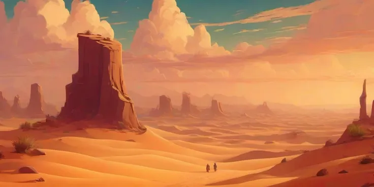 masterpiece high quality
<lora:PE_ToonLand:1> PEToonLand
desert,sand,dune