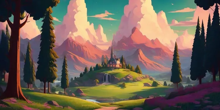 masterpiece high quality
<lora:PE_ToonLand:1> PEToonLand
landscape