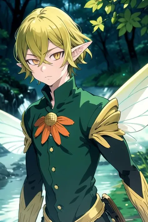 masterpiece, best quality, ultra-detailed, illustration, 1boy, solo, male focus, looking at viewer, upper body, depth of field, <lora:helbram_nanatsu_no_taizai:0.76>, helbram_nanatsu_no_taizai, , wings, white wings, fairy, fairy wings,