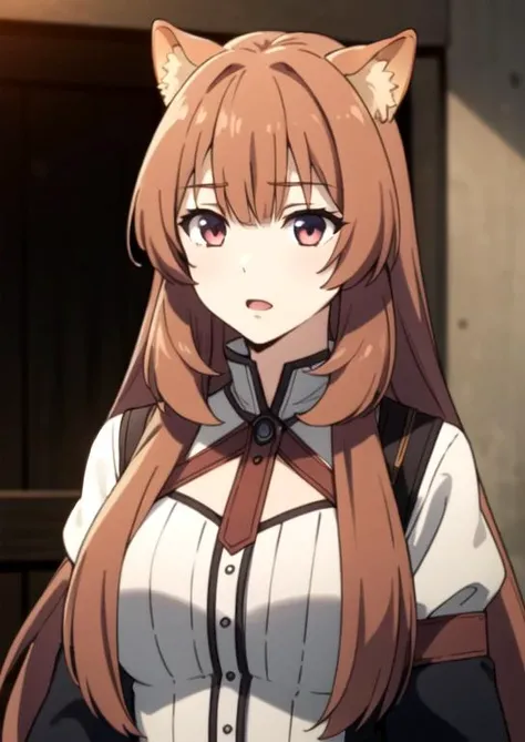 (masterpiece, best quality:1.2), extremely detailed, soft ambient lighting, sharp focus, 4K, BREAK <lora:ShieldHero_Girlpack_v1:0.4>, 1girl, solo, raphtalia