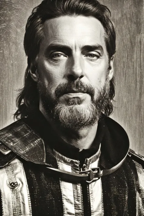 16th century, a man as a knight, brutal, closeup portrait, Scandinavian folklore, might viking, (knight helmet:0.5) , faded, (neutral colors:1.2) <lora:TitusWelliver_EpicPhotoGasmX-000010:1>