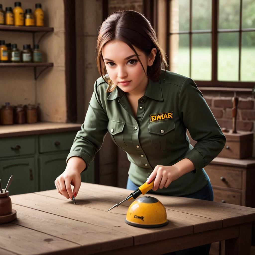 dmcr, screwdriver, 1girl, original, dmcr, screwdriver,
(dmcr, screwdriver),
<lora:SDXL 50Soviet Military uniform-000003:0.5>
<lora:SDXL demon_core_xl_v2 CF dmcr;screwdriver:1>