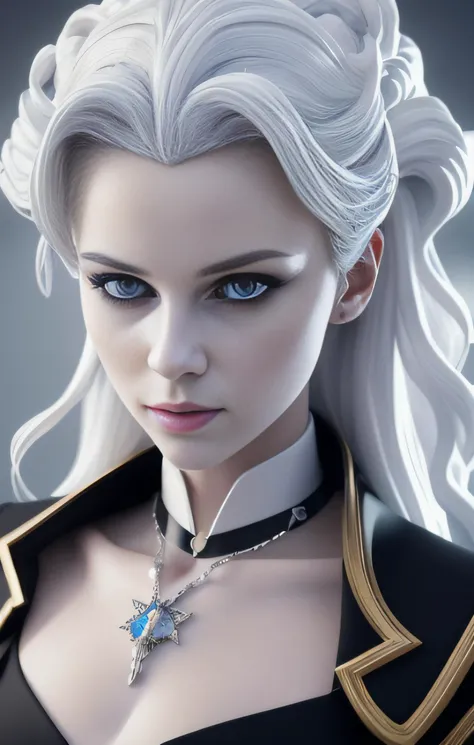 best quality,(best quality, masterpiece:1.1), (realistic:1.4), 1girl, ((white Humanoid:1.2)), in school uniform, (action:1.4),detailed crown, beautiful face, detailed face, white hair, sharp look, necklace, symmetrical, front, dramatic, vibrant, vivid base, 8k uhd, dslr, soft lighting, high quality, (full body:1.2), fation show
<lora:epiNoiseoffset_v2:1>