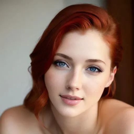 (best quality, masterpiece, 8k, high details) a photo of naked 20 year old girl ((detailed face)), thin irish red headed woman, (detailed face), show pussy