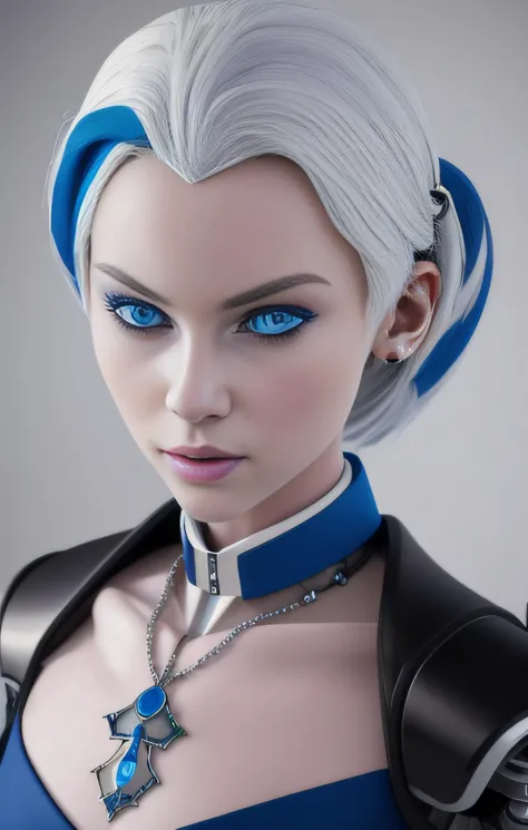 best quality,(best quality, masterpiece:1.1), (realistic:1.4), 1girl, ((cyan Humanoid:1.2)), in school uniform, (action:1.4),detailed crown, beautiful face, detailed face, white hair, sharp look, necklace, symmetrical, front, dramatic, vibrant, vivid base, 8k uhd, dslr, soft lighting, high quality, (full body:1.2), fation show
<lora:epiNoiseoffset_v2:1>