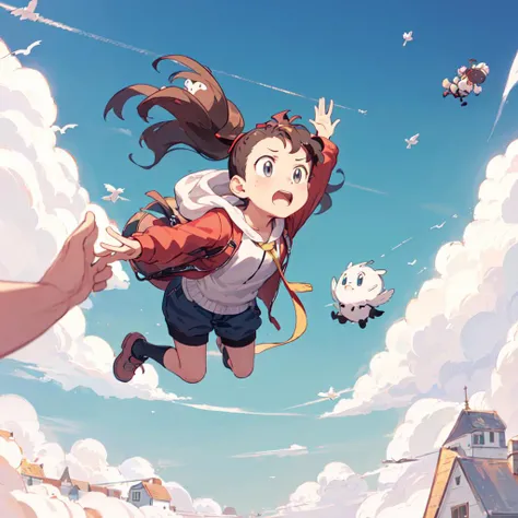 flying woffs, hilda, <lora:Hilda_Meina__1.5_512_36_fixed:1>